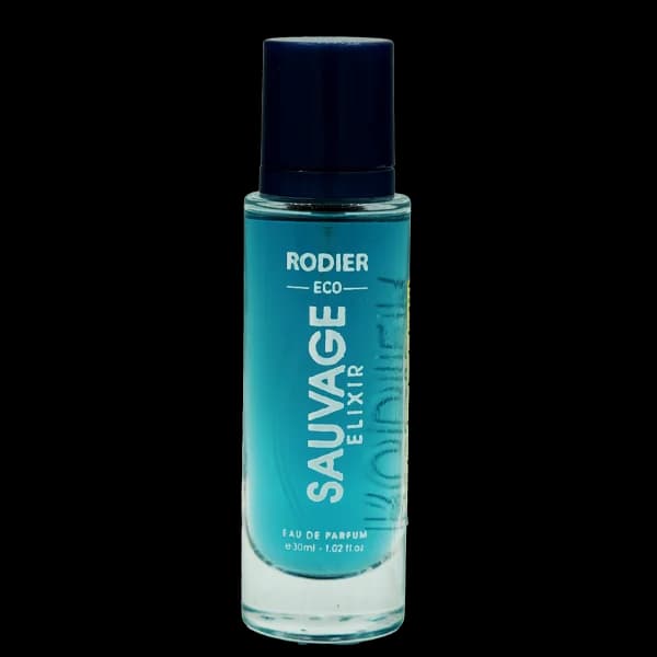عطر جیبی مردانه رودیر اکو مدل ساواج الکسیر SAUVAGE ELIXIR حجم 30 میلی لیتر