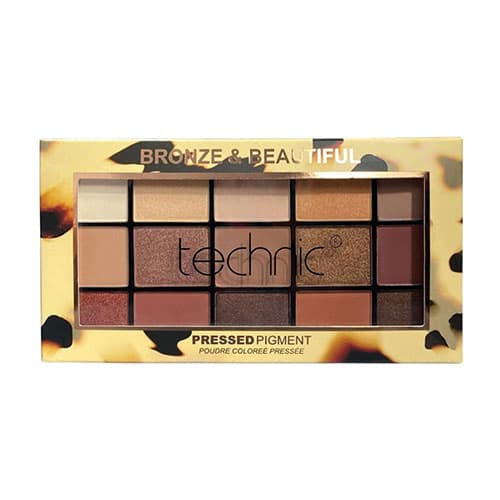 پالت سایه چشم Bronze & Beautiful تکنیک