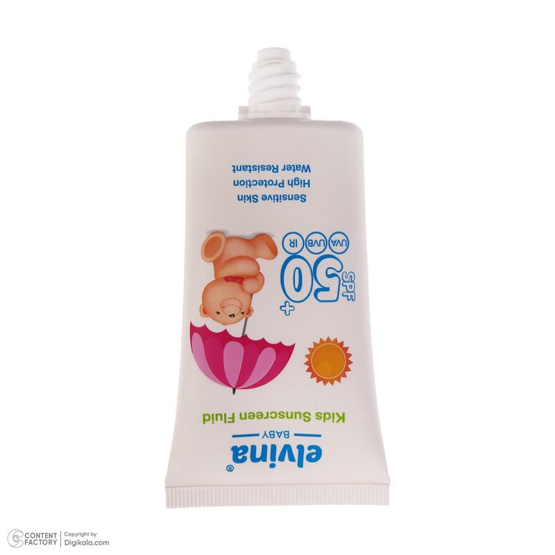 فلوئید ضدآفتاب کودک الوینا مدل spf 50 حجم 50 میلی لیتر — تصویر ۴