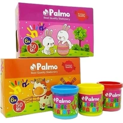 رنگ انگشتی 6 رنگ پالمو PALMO
