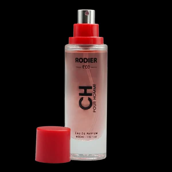 عطر جیبی مردانه رودیر اکو مدل سی اچ CH حجم 30 میلی لیتر — تصویر ۳