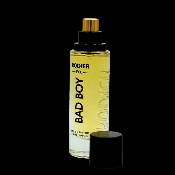 عطر جیبی مردانه رودیر اکو مدل بد بوی BAD BOY حجم 30 میلی لیتر — تصویر ۲