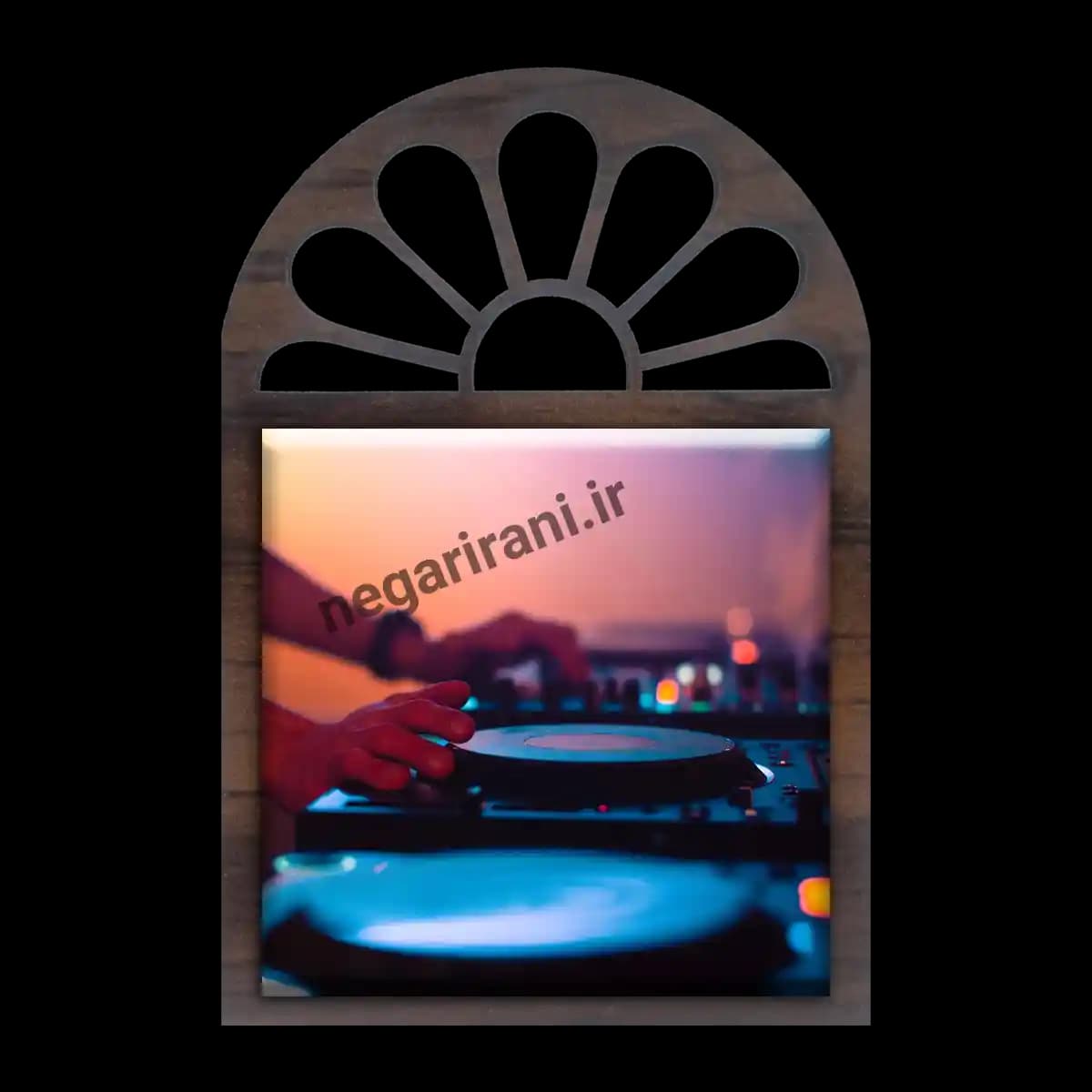 تندیس کاشی پنجره ای dj مدل AC 3