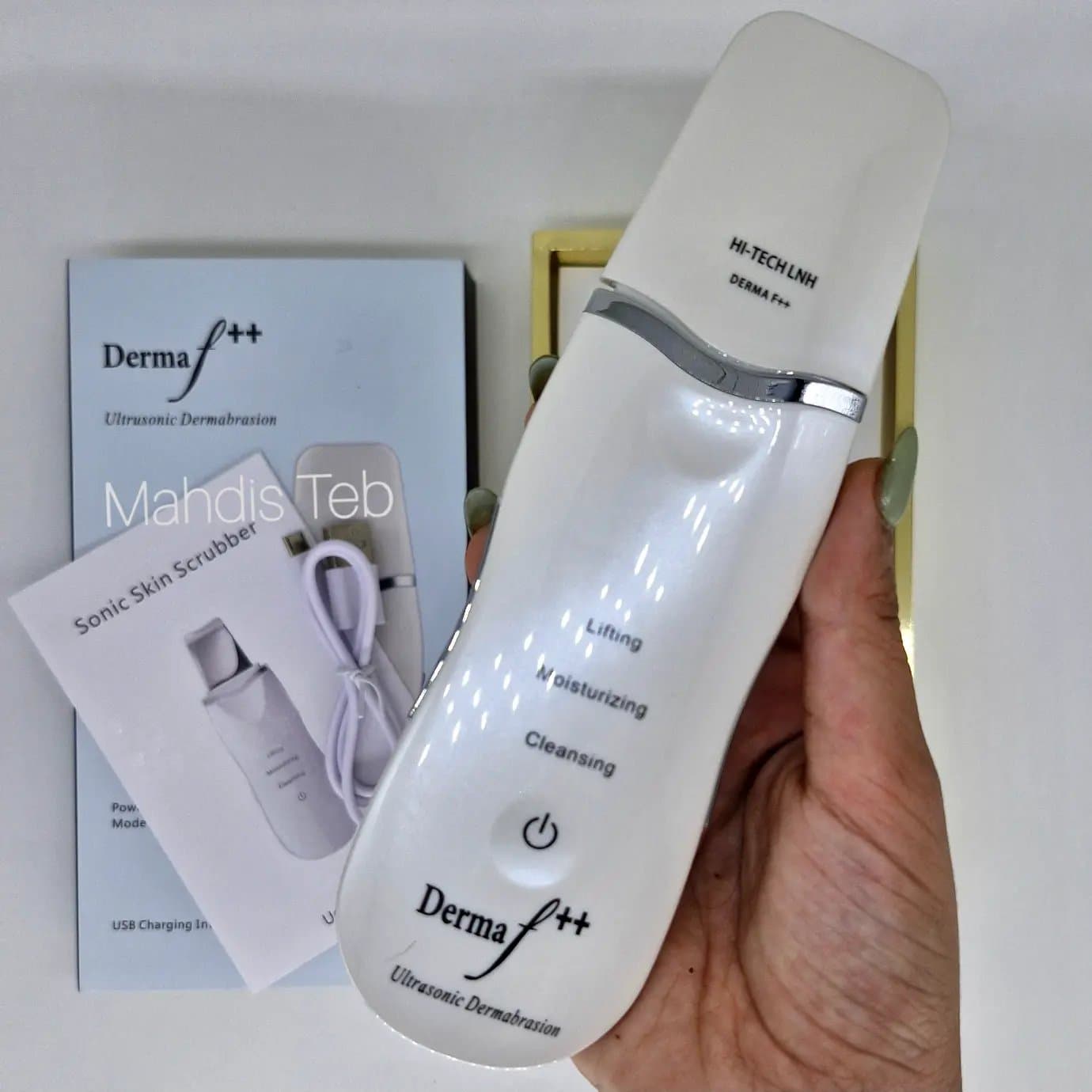 دستگاه اتو صورت درمااف دبل پلاس تیغه گلد ++Derma f — تصویر ۳