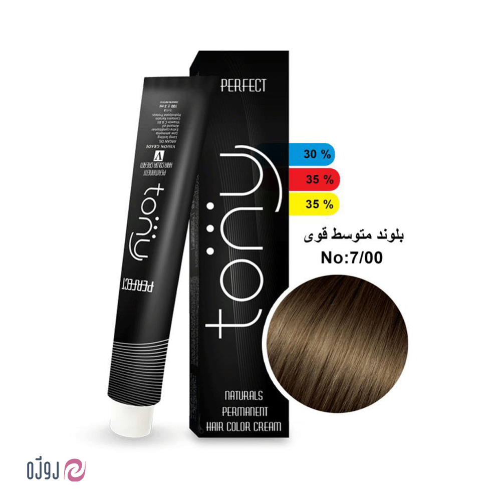 رنگ مو تونی شماره7/00 -بلوند متوسط قوی