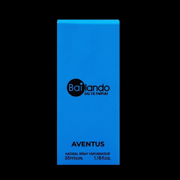 عطر جیبی مردانه بایلندو مدل اونتوس AVENTUS حجم 35 میلی لیتر — تصویر ۲