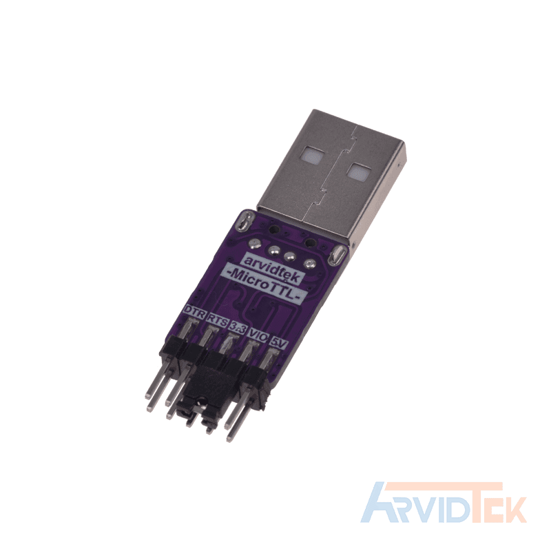 مبدل USB به سریال CH343 مدل microTTL — تصویر ۳