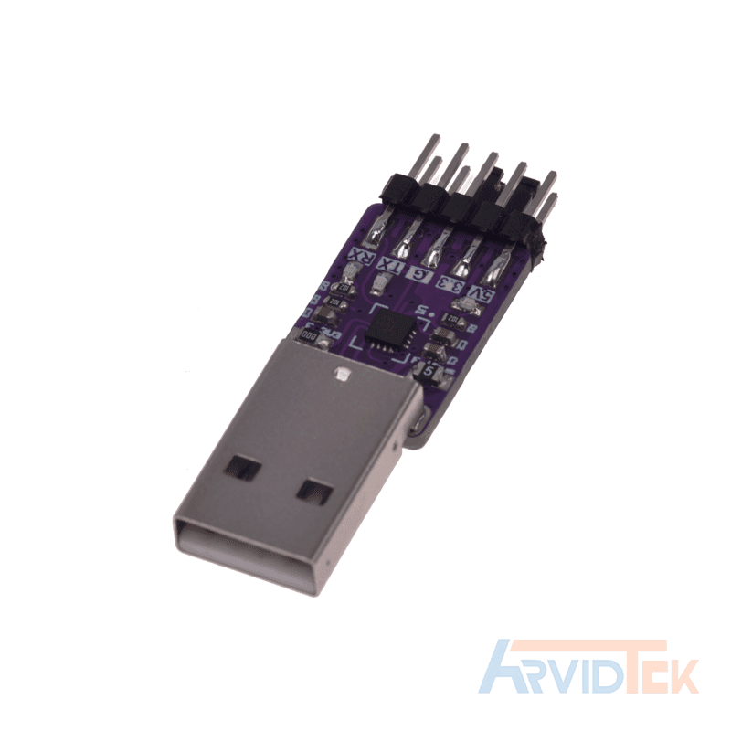 مبدل USB به سریال CH343 مدل microTTL — تصویر ۲