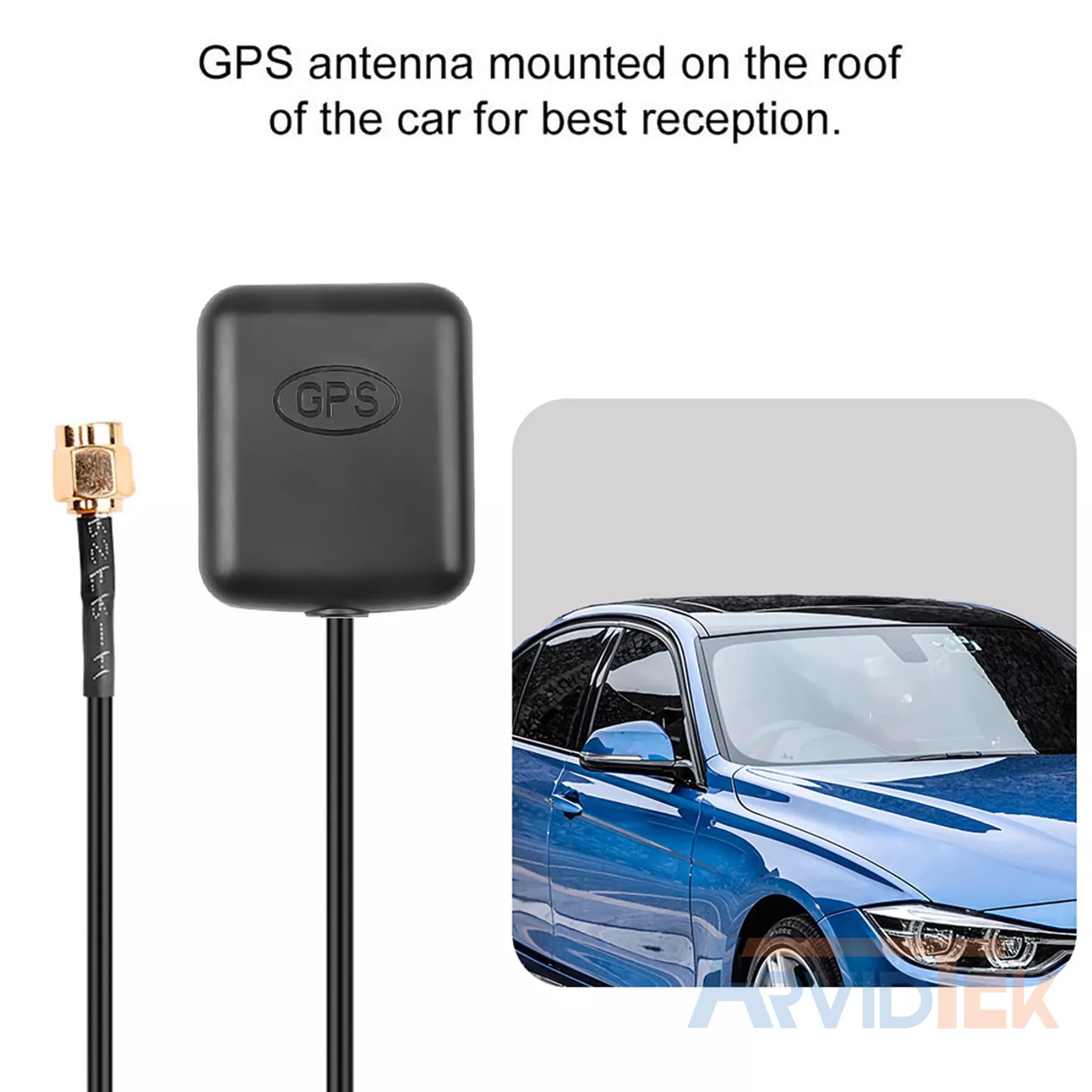 آنتن GPS/GNSS/BD اکتیو 2متر مدل AT0010 — تصویر ۴