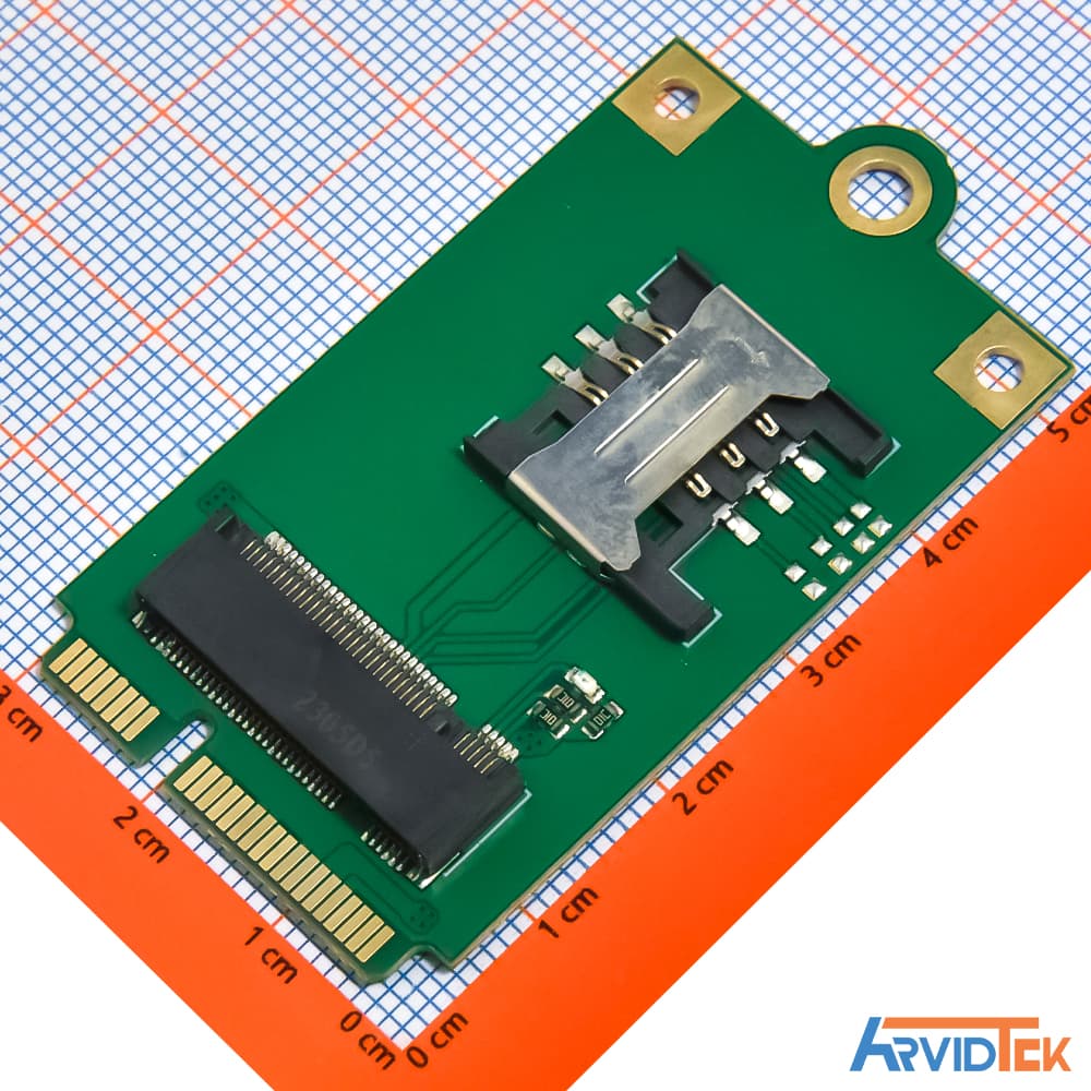 مبدل M.2 به Mini PCIe