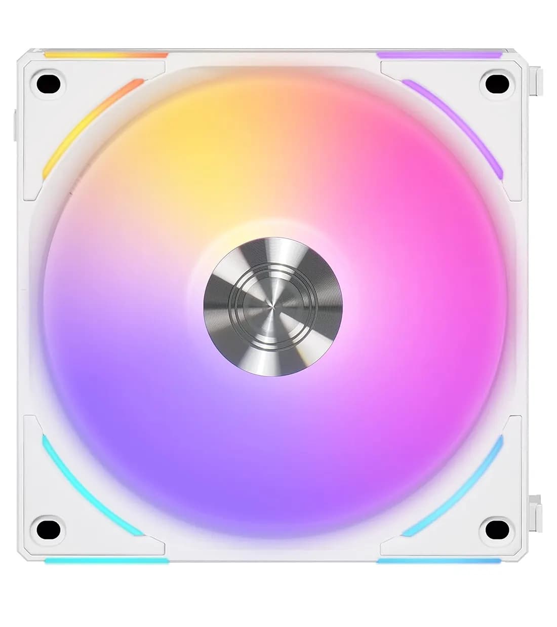 فن کیس لیان لی UNI FAN AL V2 White بسته 3 عددی — تصویر ۳