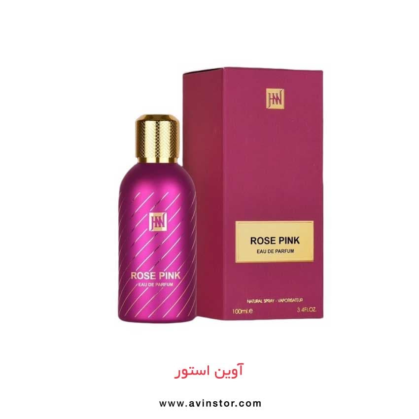 ادوپرفیوم زنانه جکوینز مدل رز پینک Jackwins Rose Pink