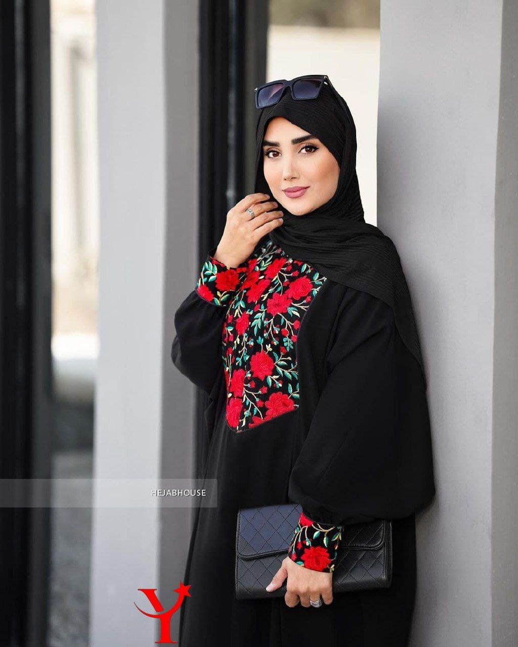 مانتو عبایی الیزه مجلسی زنانه