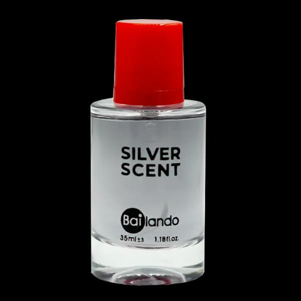 عطر جیبی مردانه بایلندو مدل سیلور سنت Silver Sente حجم 35 میلی لیتر
