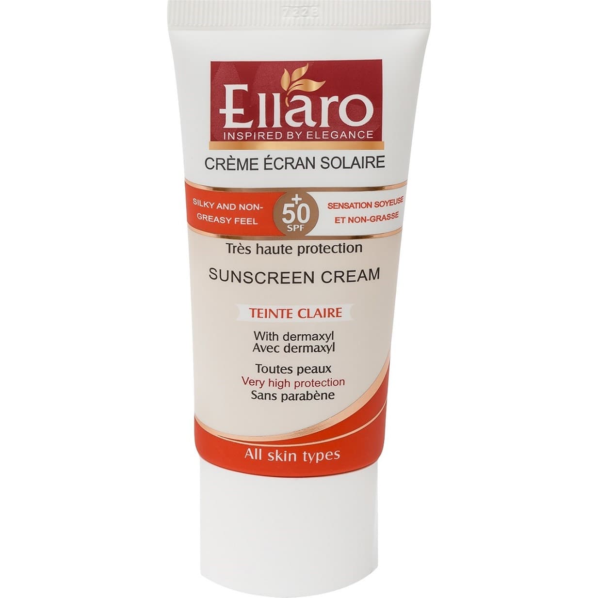 كرم ضد آفتاب انواع پوست بژ طبیعی SPF 50 الارو