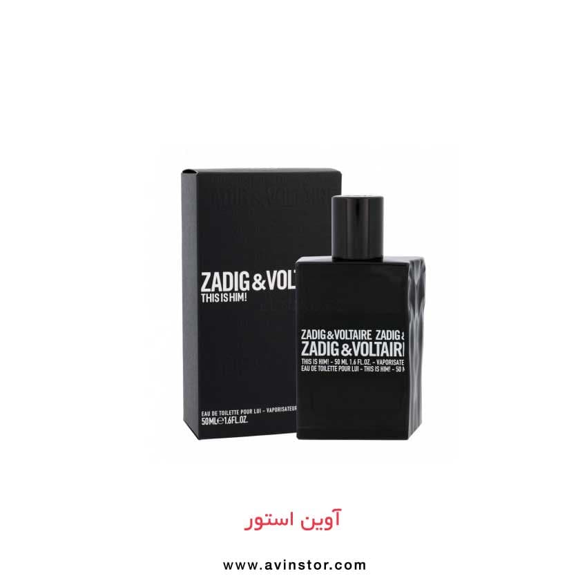 عطر ادکلن مردانه زدیگ اند وولتیر دیس ایز هیم جکوینز (Jackwins Zadig & Voltaire This is Him)
