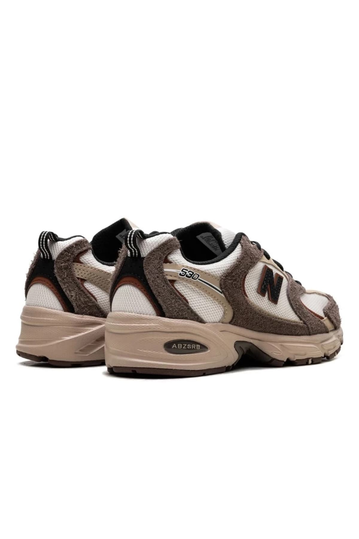 کفش اسنیکر نیو بالانس مردانه چرم اصل قهوه ای راسته Casual / کژوال | New Balance MR530SNC US