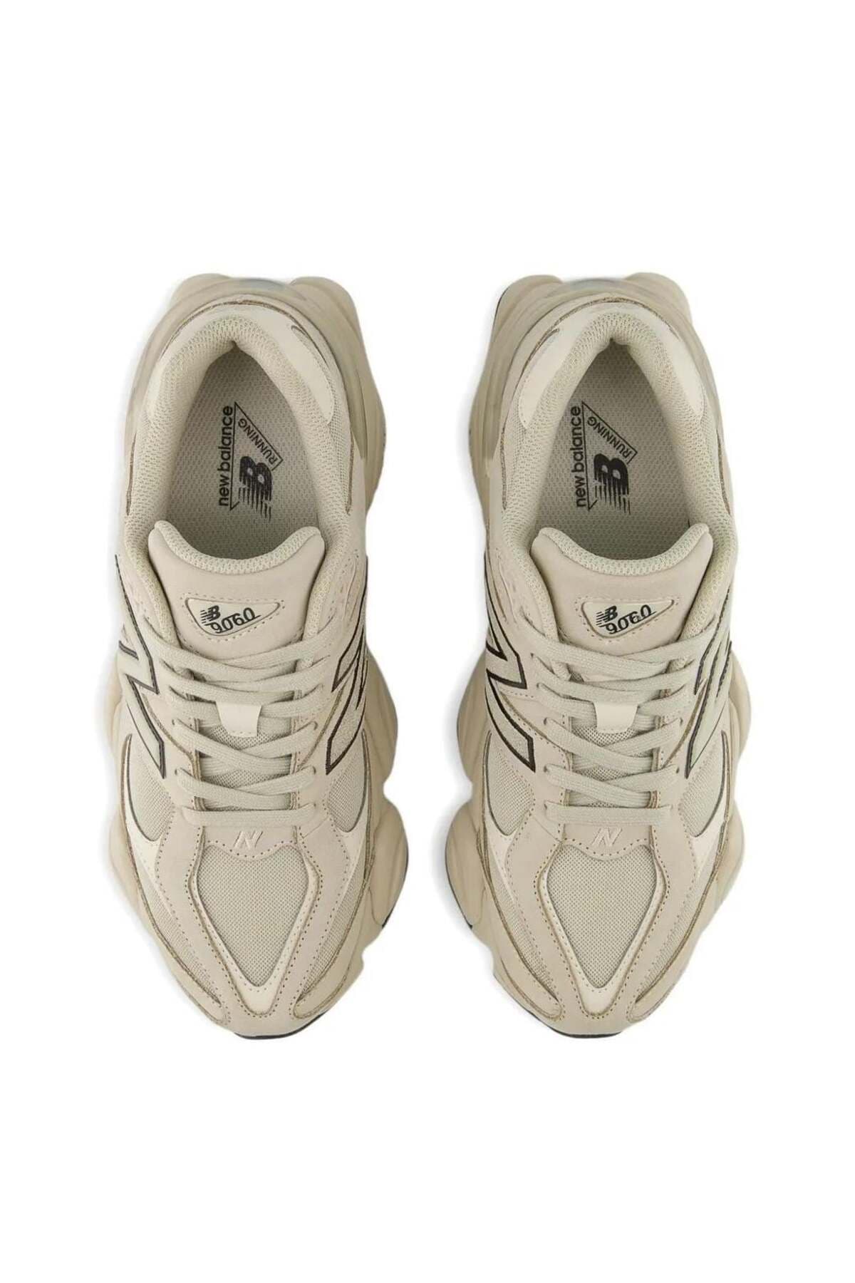 کفش اسنیکر نیو بالانس زنانه بژ بیسیک راسته کژوال/روزمره | New Balance U906078T VN — تصویر ۳
