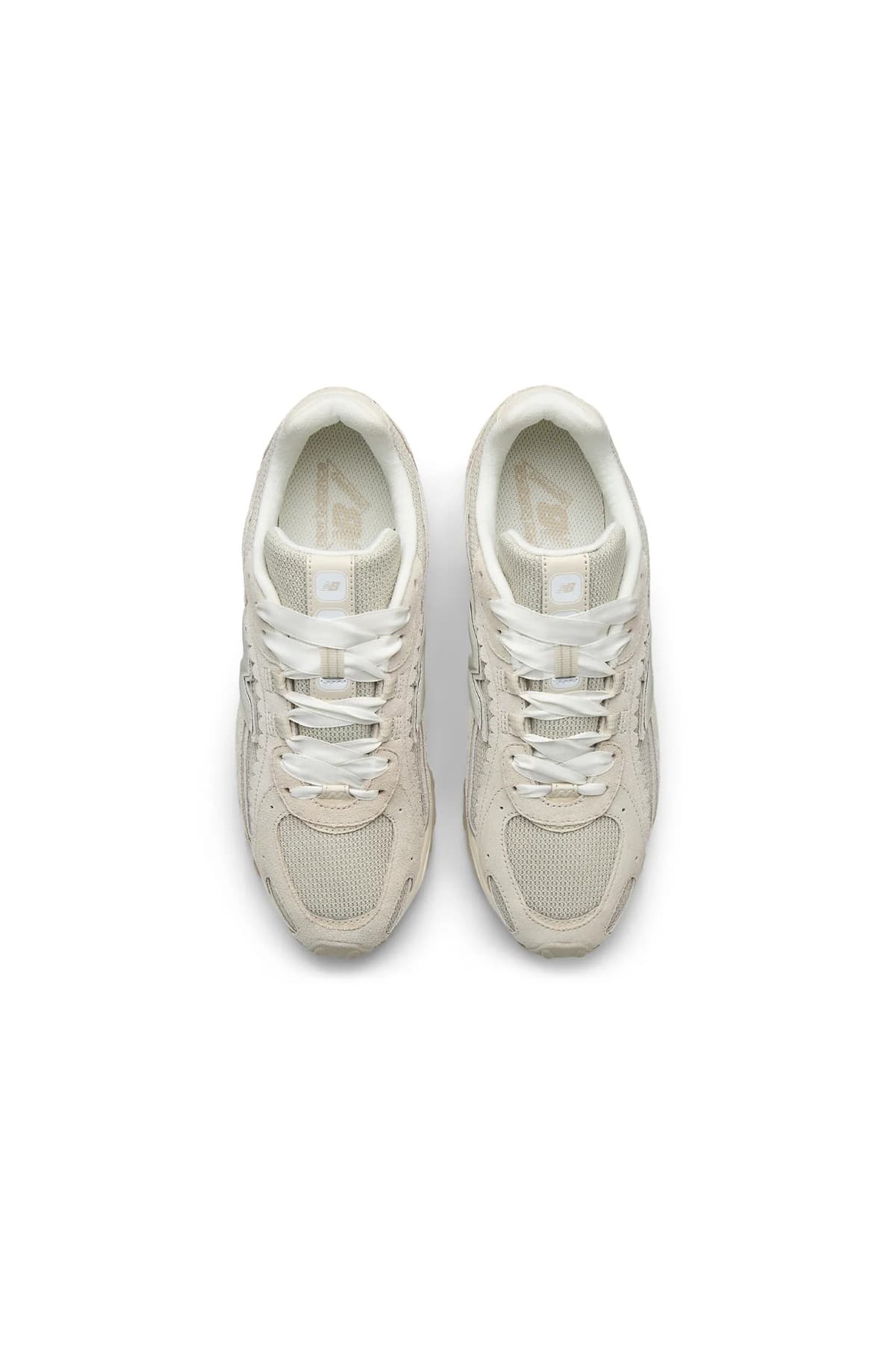 کفش اسنیکر نیو بالانس زنانه چرم بژ راسته کژوال/روزمره | New Balance U204L2SZ UM — تصویر ۳