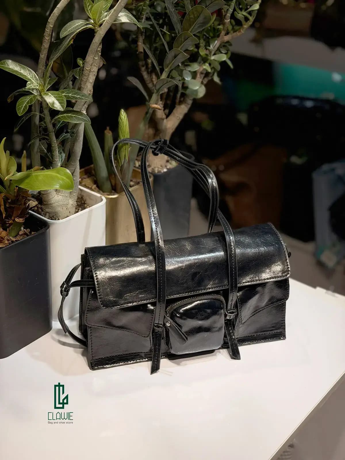 کیف زنانه.دخترانه : دستی چرم