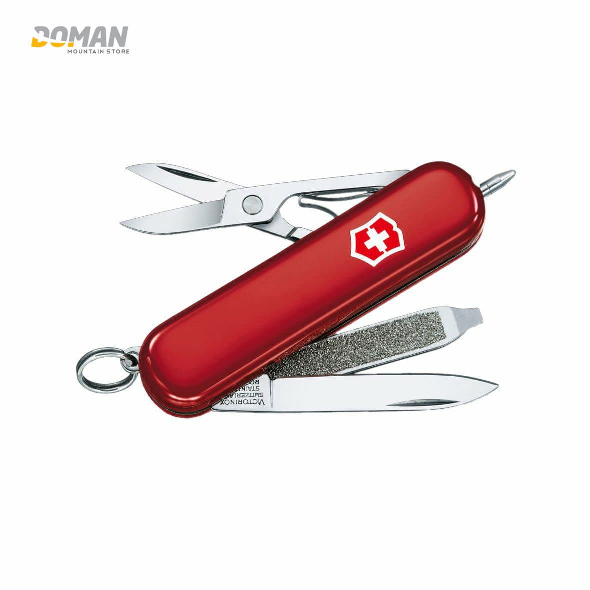 چاقو ویکتورینوکس VICTORINOX سوئیس اورجینال مدل: ساین لایت رد کد: 0.6226 Sign lite red 0.6226