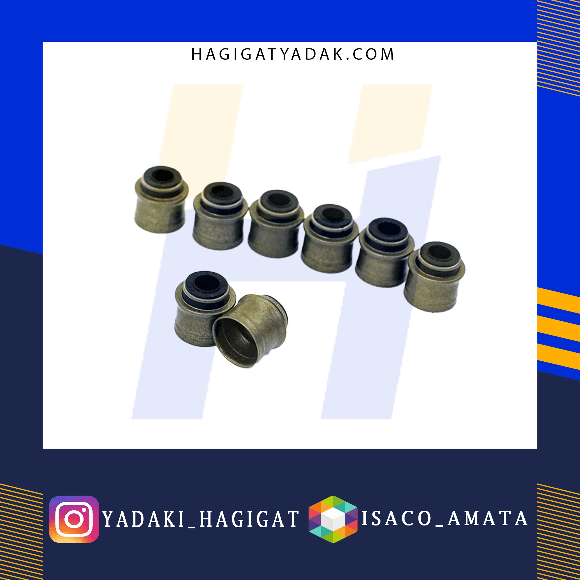 لاستیک ساق سوپاپ پراید آماتا