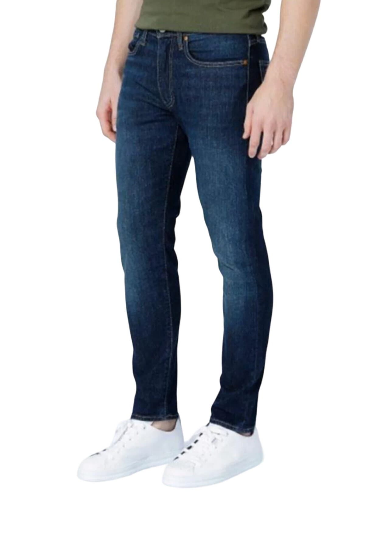 شلوار جین لیوایز مردانه پارچه آبی سرمه ای راسته Regular/رگولار Regular/رگولار شیک | Levi’s TYCDFDA56B9C0C9650 TR