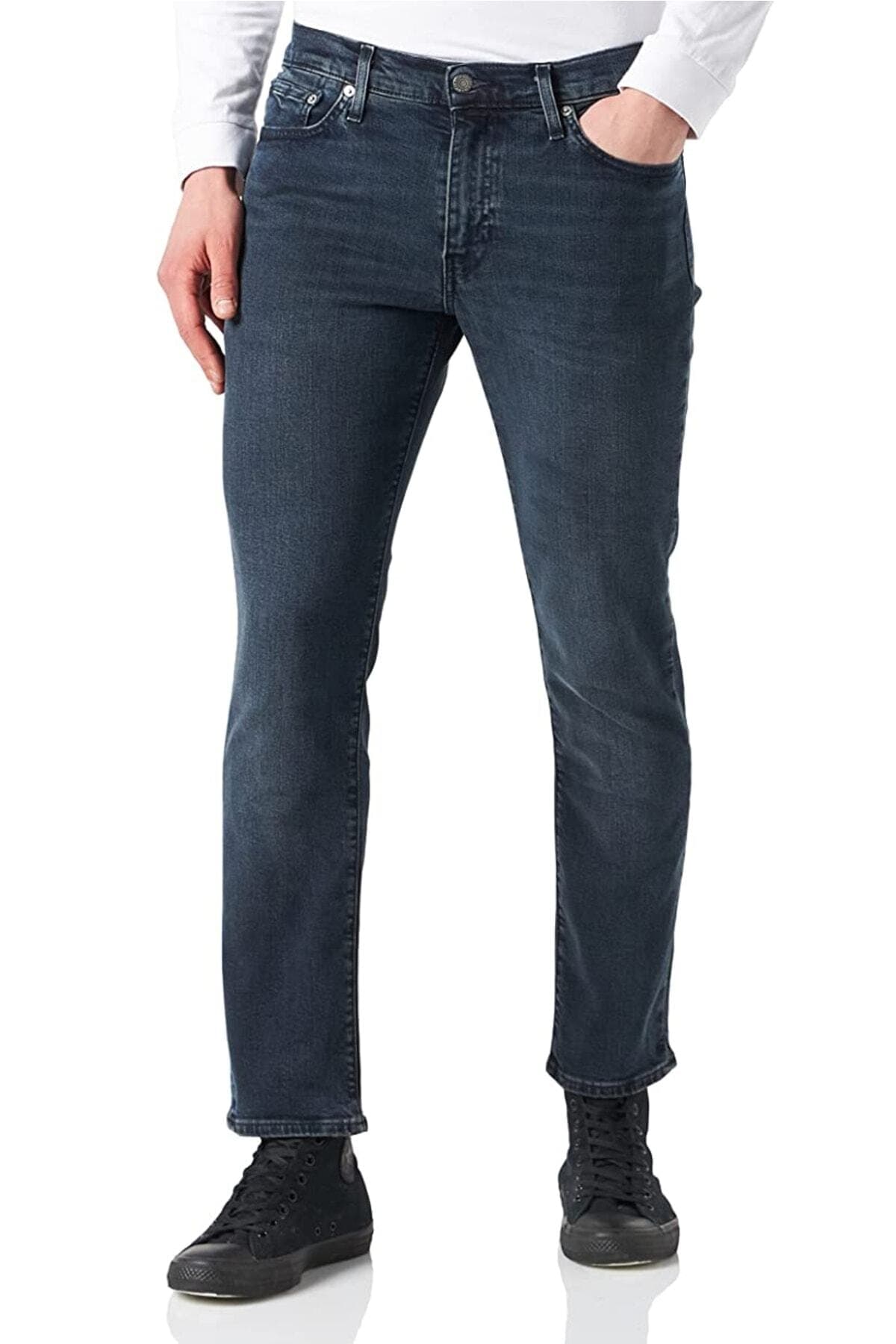 شلوار جین لیوایز مردانه جین مشکی راسته فاق نرمال کژوال/روزمره | Levi’s 451156210 TR