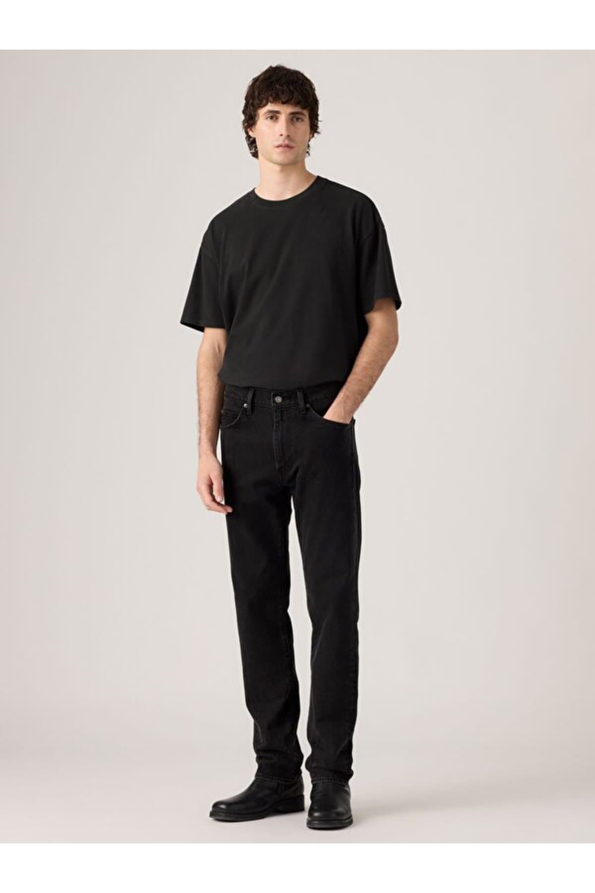 شلوار جین لیوایز مردانه آبی راسته Regular/رگولار فاق نرمال Slim/اسلیم فیت | Levi’s 00AUJ00000 PK — تصویر ۳