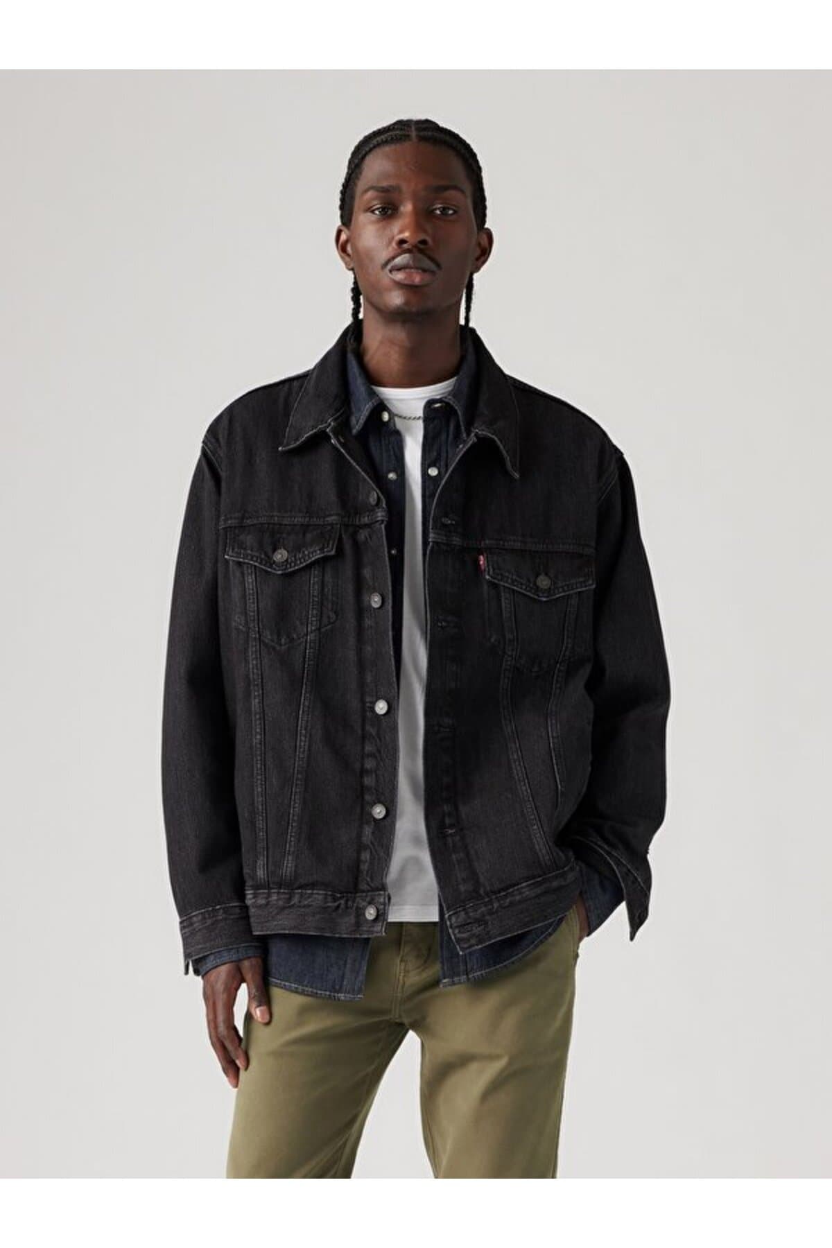 کت لیوایز مردانه جین آبی راسته Regular/رگولار Relaxed/ریلکس Daily/روزانه | Levi’s A578200000 BG