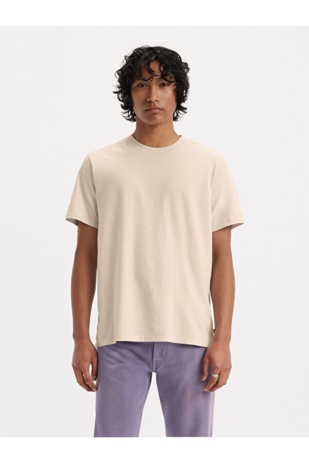 تی شرت لیوایز مردانه پنبه ای قرمز راسته Regular/رگولار بیسیک کژوال/روزمره | Levi’s A332801050 PK