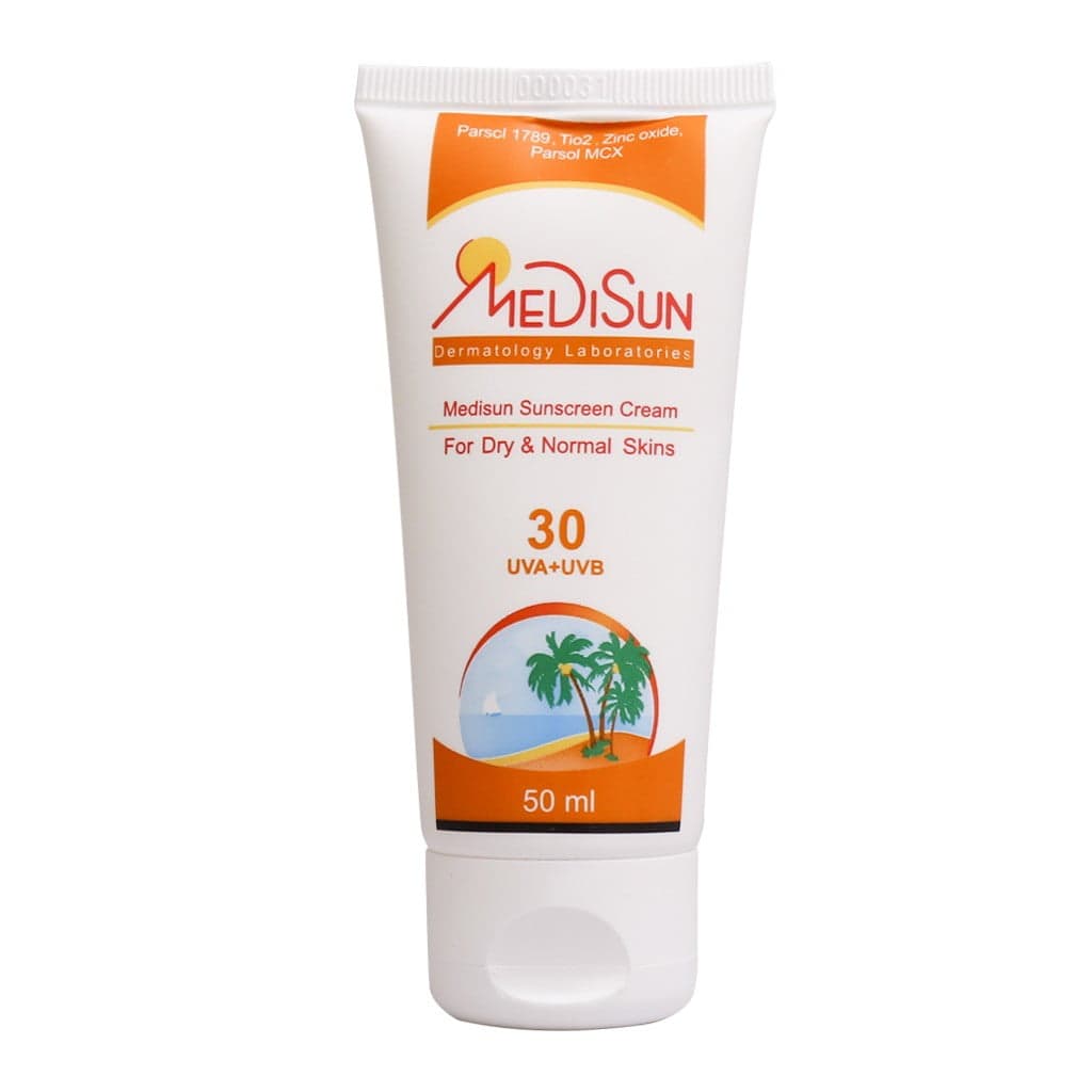 ضد آفتاب مدیسان پوست خشک و معمولی SPF30