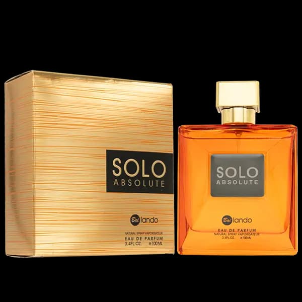 ادو پرفيوم مردانه بایلندو مدل سولو ابسولوت SOLO ABSOLUTE حجم 100 میلی لیتر — تصویر ۳