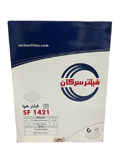 فیلتر هوا هیوندای سانتافه و کیا سورنتو سرکان کد 1421 — تصویر ۳