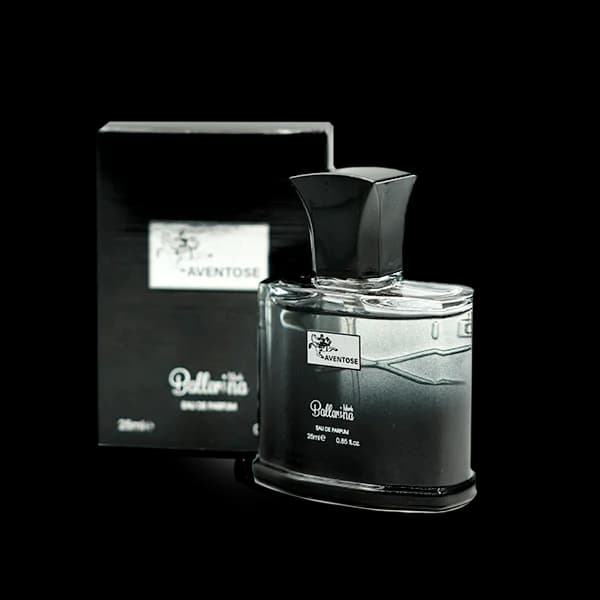 عطر جیبی مردانه بالرینا مدل اونتوس Aventose حجم 25 میلی لیتر رایحه Creed Aventus — تصویر ۴