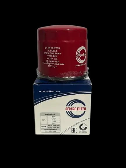 فیلتر روغن مزدا 323 سرکان کد 7735