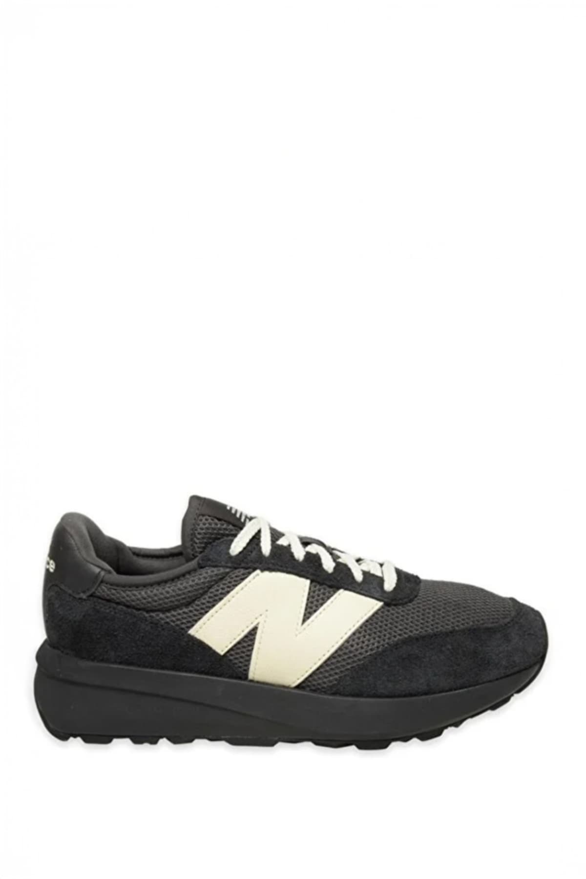کفش اسنیکر نیو بالانس زنانه پارچه مشکی بیسیک راسته کژوال/روزمره | New Balance U370CC TR