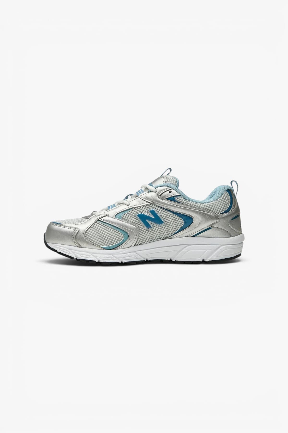 کفش اسنیکر نیو بالانس زنانه منسوجات سفید بیسیک راسته اسپرت | New Balance ML408SBB TR — تصویر ۲