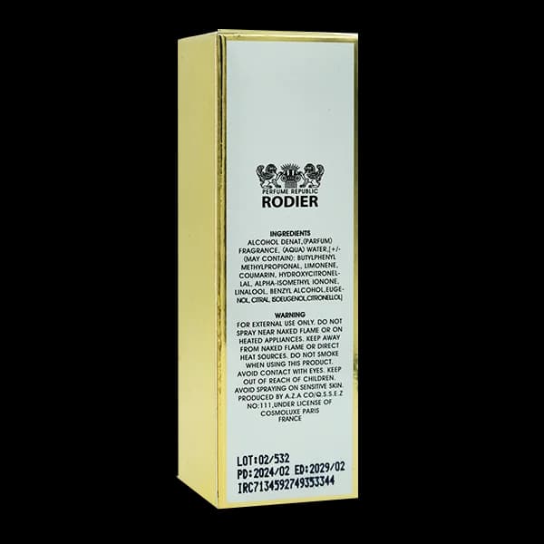 عطر جیبی زنانه رودیر مدل الینتو Aliento حجم 30 میلی لیتر — تصویر ۲