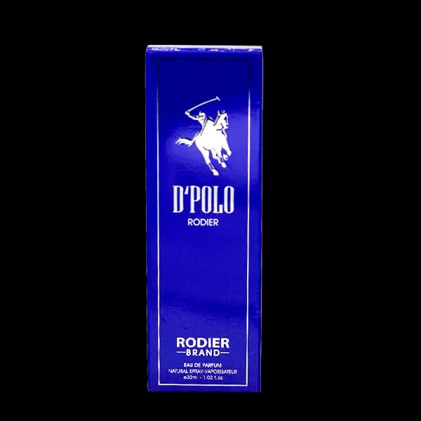 عطر جیبی مردانه رودیر مدل دی پولو D’Polo حجم 30 میلی لیتر — تصویر ۴
