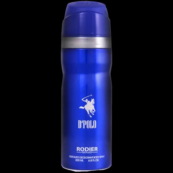 اسپری بدن مردانه رودیر مدل دی پولو D’Polo حجم 200 میلی لیتر