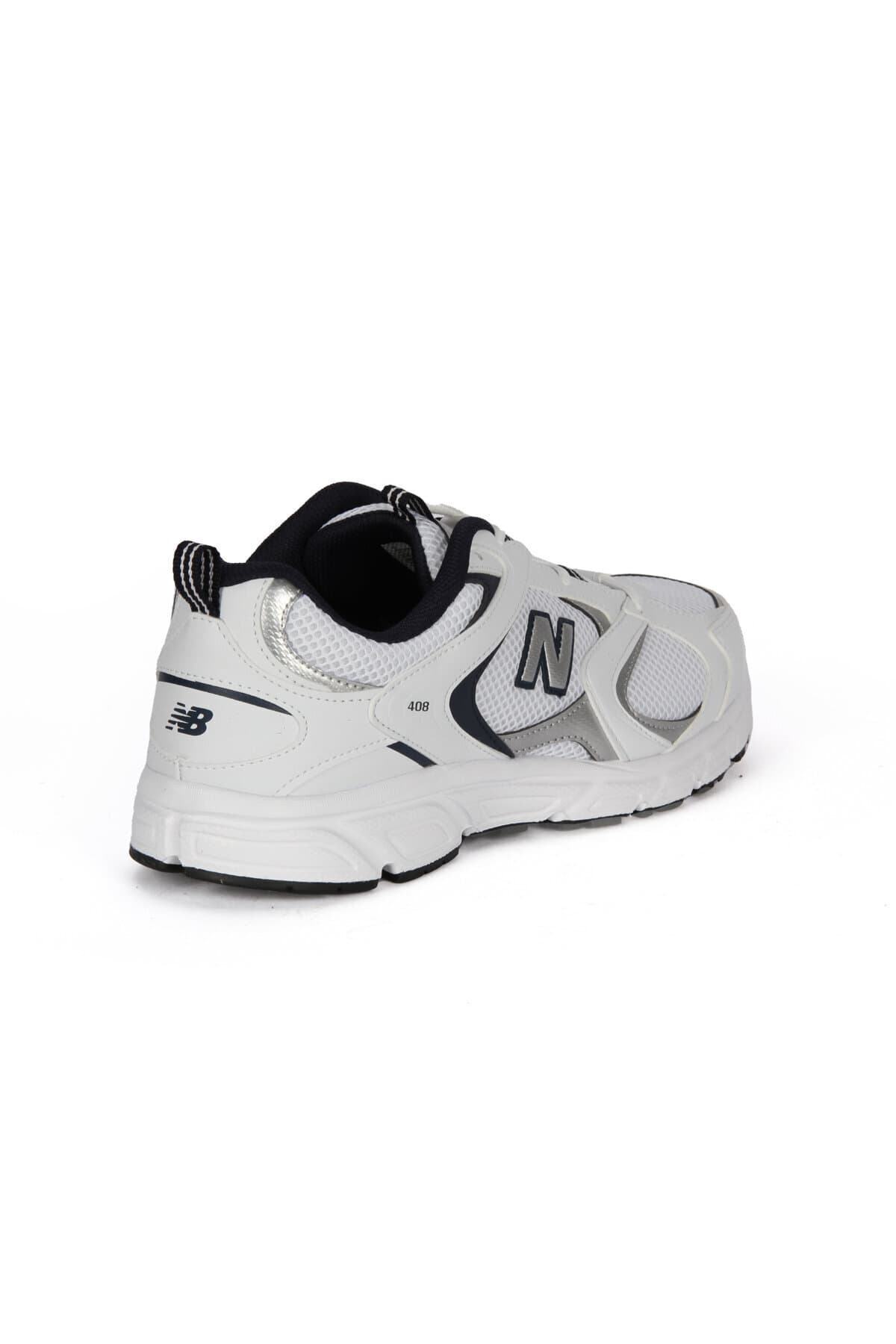 کفش کژوال نیو بالانس زنانه کائوچو سفید راسته کژوال/روزمره | New Balance PR-ML408WN0125000048 TR — تصویر ۵