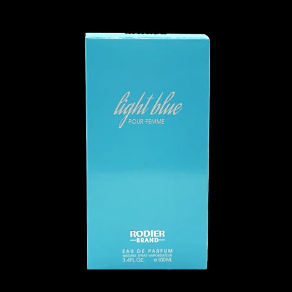 ادو پرفیوم زنانه رودیر مدل لایت بلو Light Blue حجم 100 میلی لیتر — تصویر ۲