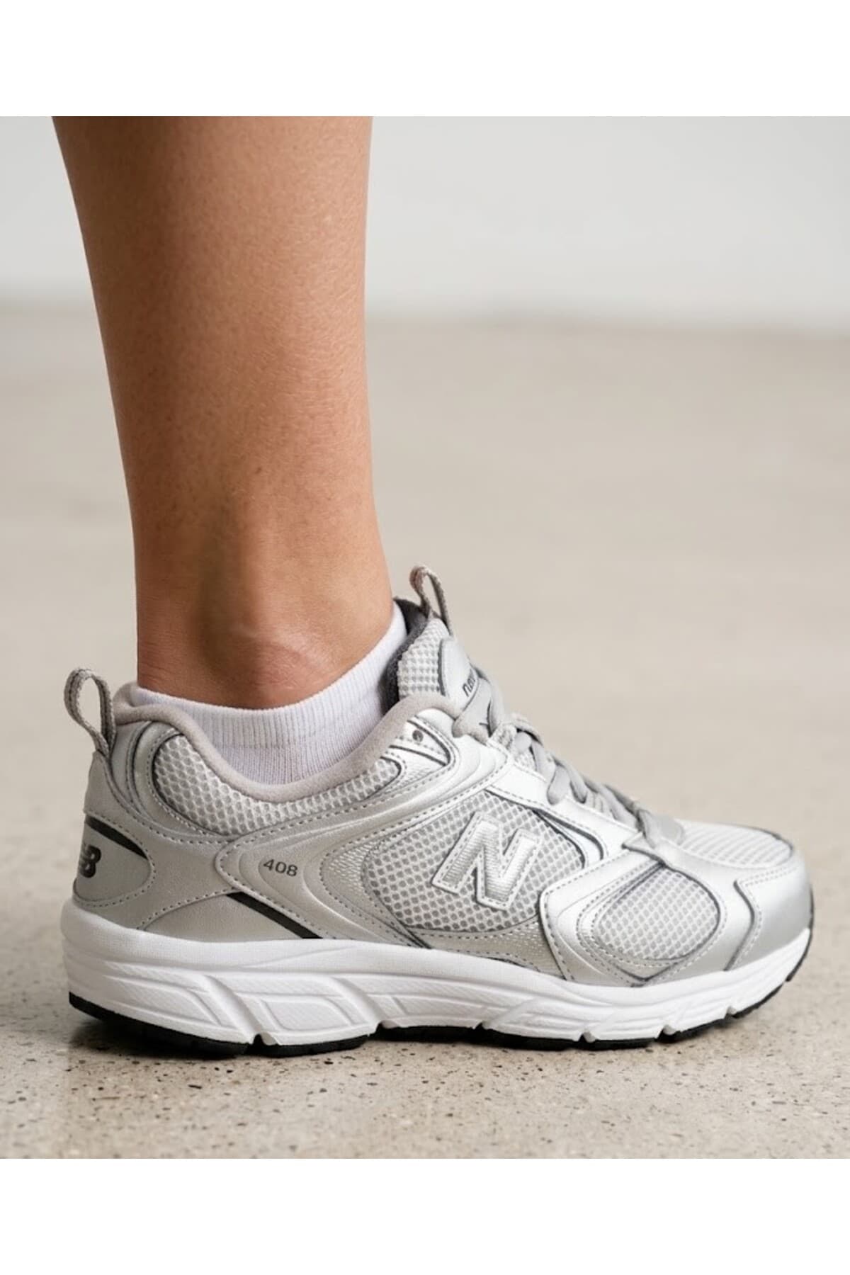 کفش اسنیکر نیو بالانس زنانه منسوجات رنگارنگ بیسیک راسته کژوال/روزمره | New Balance 24KDU3000055 TR