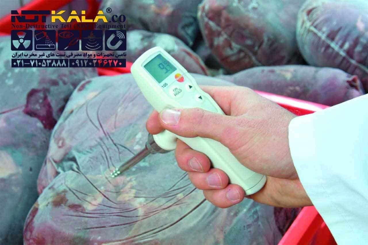 دماسنج تماسی دیجیتال مواد غذایی تستو TESTO 105 — تصویر ۶