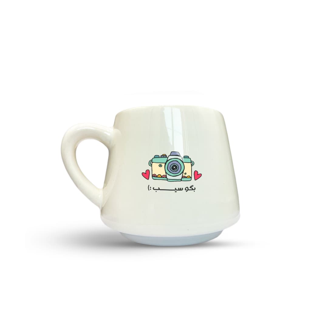 ماگ طرح دوربین کد 3008 — تصویر ۲