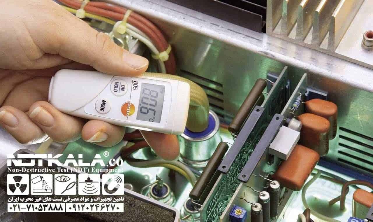 دماسنج لیزری جیبی تستو TESTO 805i — تصویر ۳
