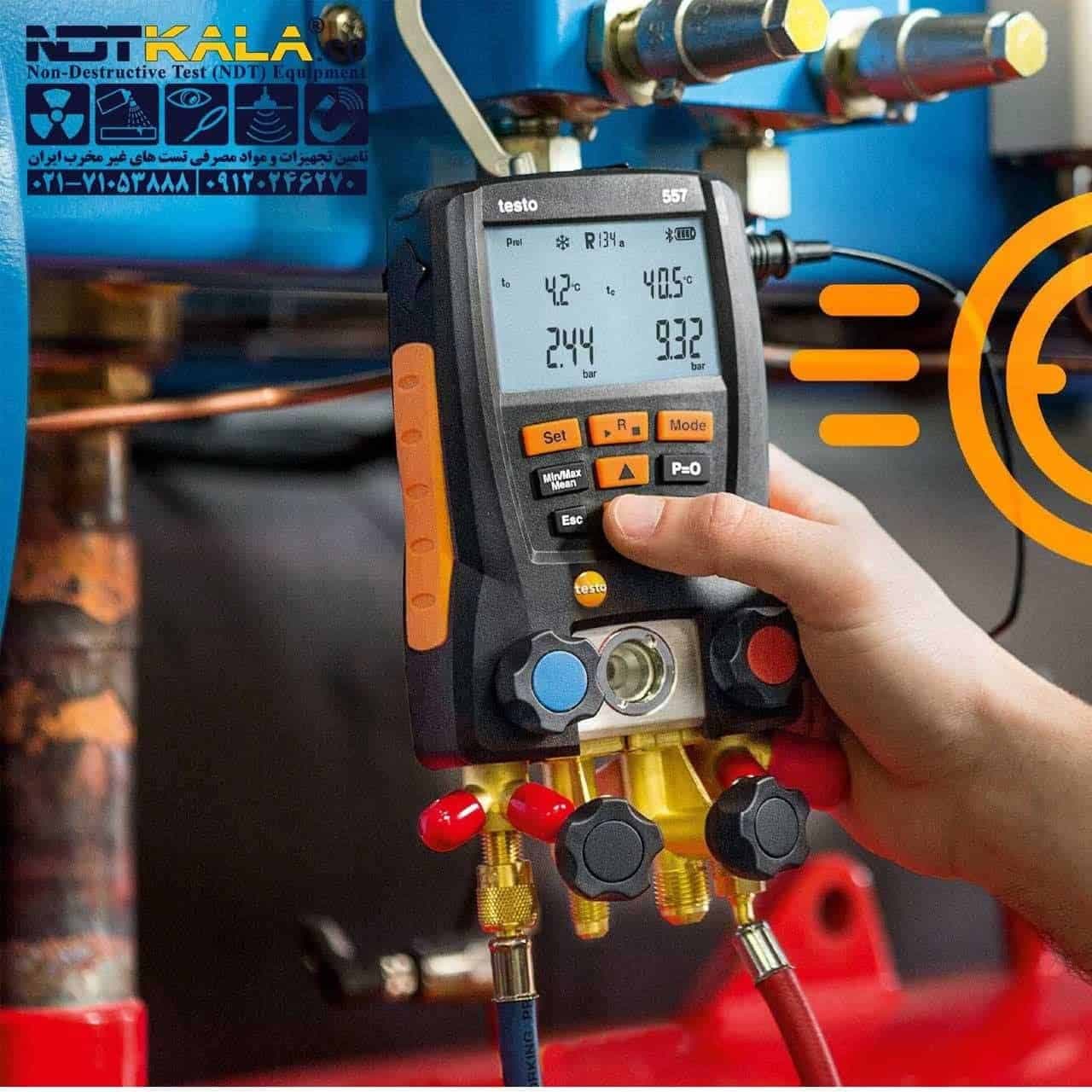 گیج منیفولد دیجیتال تستو TESTO 557 — تصویر ۷