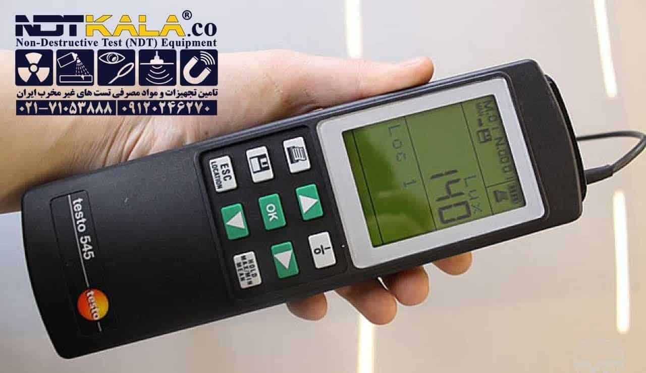 لوکس متر نورسنج تستو TESTO 545 — تصویر ۴