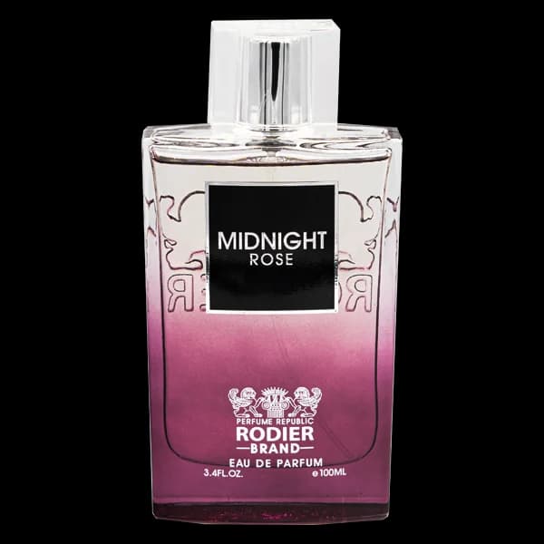 ادو پرفیوم زنانه رودیر مدل میدنایت رز midnight rose حجم 100 میلی لیتر
